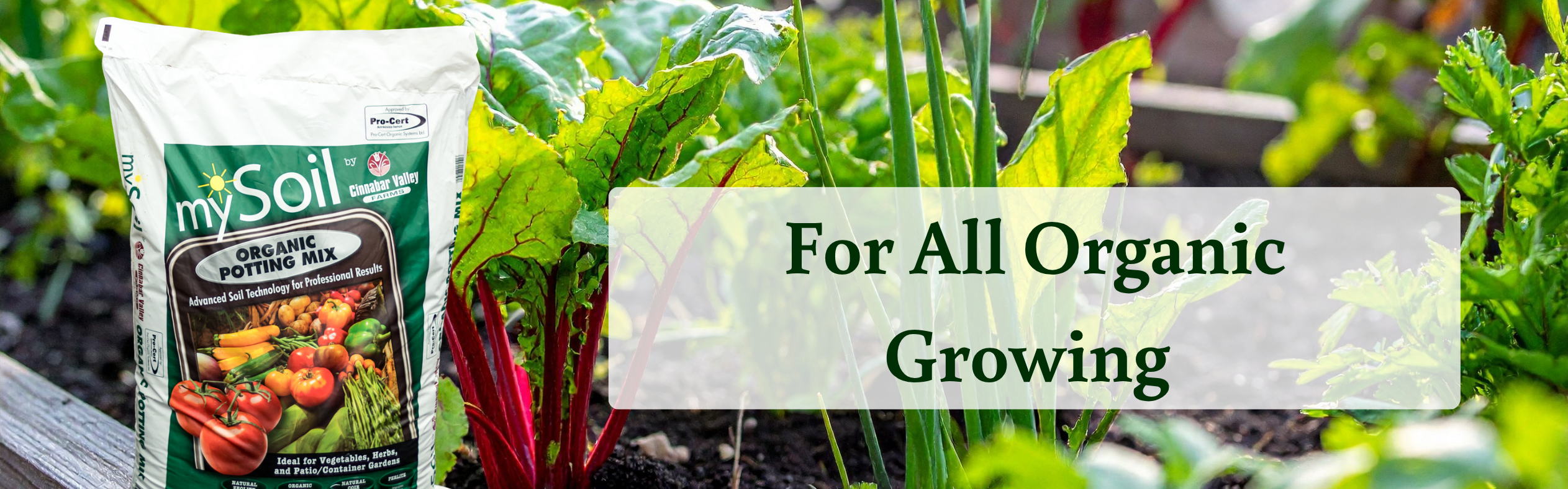 mySoil Organic Potting Mix - For All Organic Growing