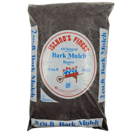 Island's Finest Bark Mulch Natural Brown 2 cuft