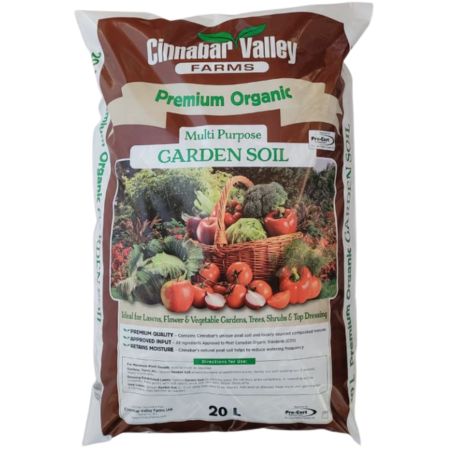 Premium Organic Multi Purpose Garden Soil 20L
