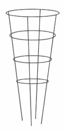myGarden - Tomato Cage - Galvanized 4 Rings 4 Legs 54"x18"