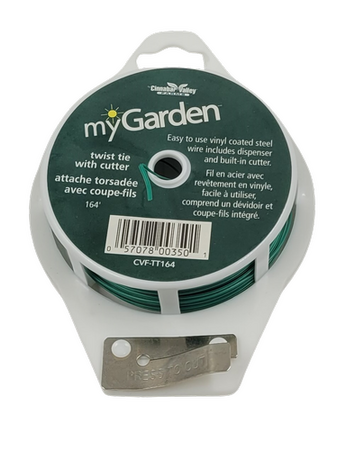 myGarden - Twist Tie w/ cutter - 164ft - 6/cs