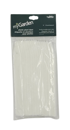 myGarden - Plastic Plant Label - 8in - 30/pk - 12pk/cs