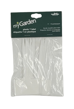myGarden - Plastic T Label - 5in - 10/pk - 12pk/cs